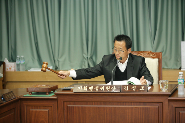 제165회 임시회 기획행정위원회 활동