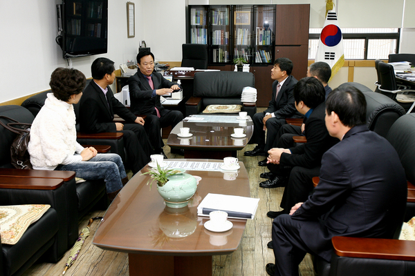 구미시 학교운영위원장연합회 방문