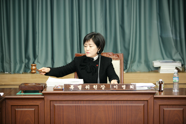 제166회 정례회 예산결산특별위원회 활동