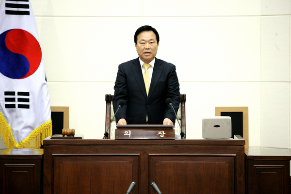 제168회 임시회 개회식