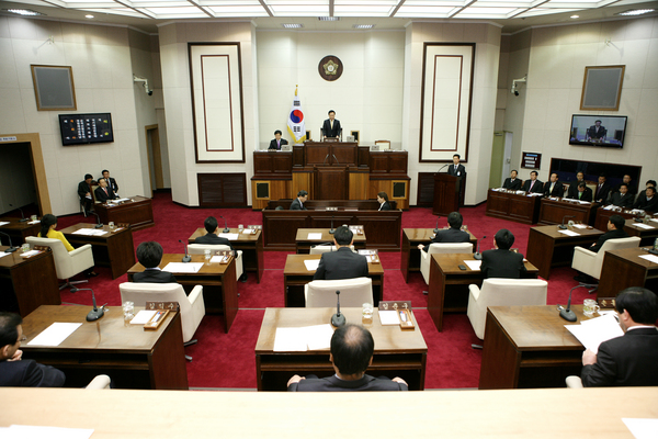 제168회 임시회 개회식