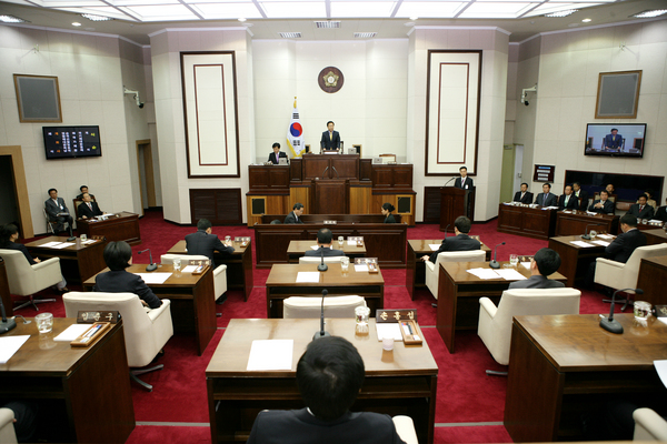 제169회 임시회 개회식