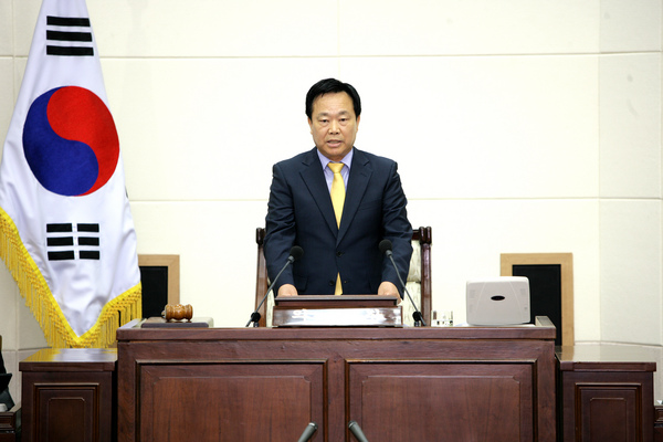 제169회 임시회 개회식