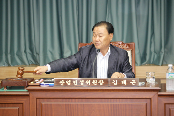 제169회 임시회 산업건설위원회 활동