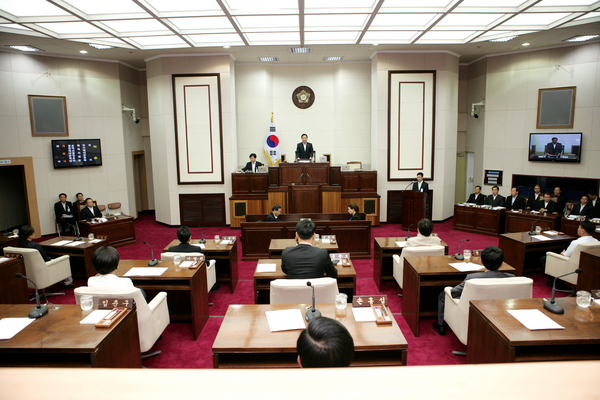 제170회 임시회 개회식
