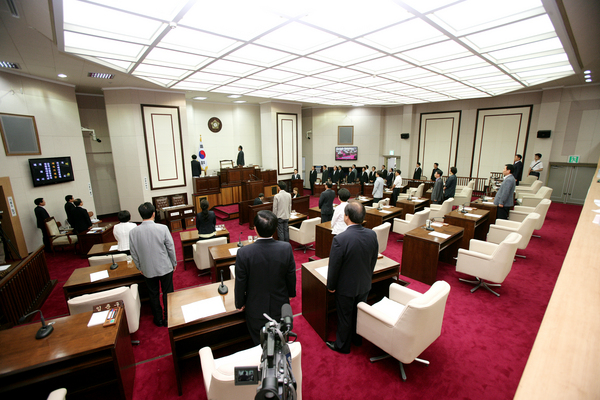 제171회 정례회 개회식