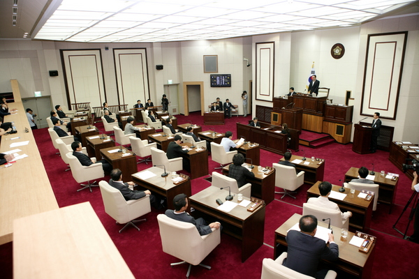 제172회 임시회 개회식