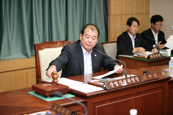 제172회 임시회 산업건설위원회 활동