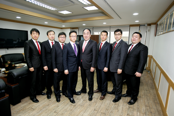선산 JC 회장단 의회 방문