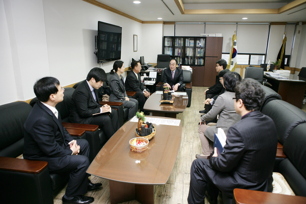 새마을세계화재단 이지하 대표이사 의회 방문