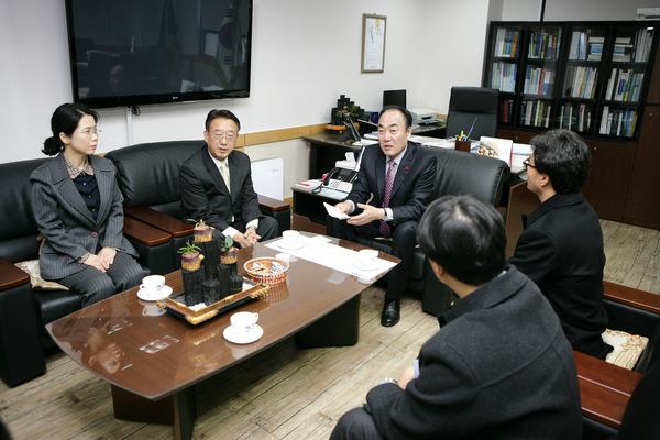 새마을세계화재단 이지하 대표이사 의회 방문