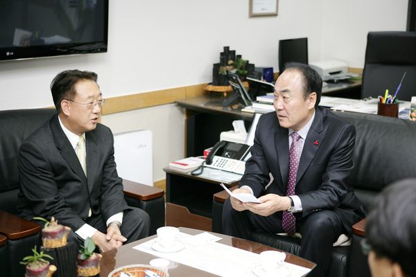 새마을세계화재단 이지하 대표이사 의회 방문