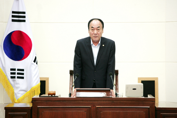 제180회 임시회 개회식