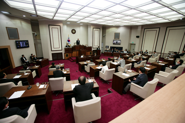 제180회 임시회 개회식