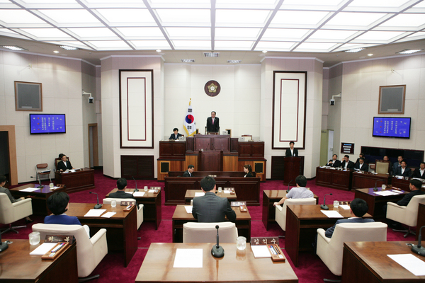 제181회 임시회 개회식