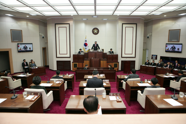 제182회 임시회 개회식