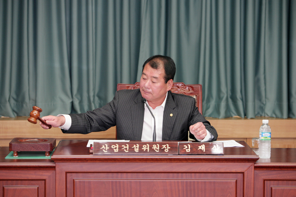 제182회 임시회 산업건설위원회 활동