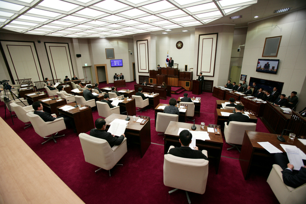 제183회 정례회 개회식