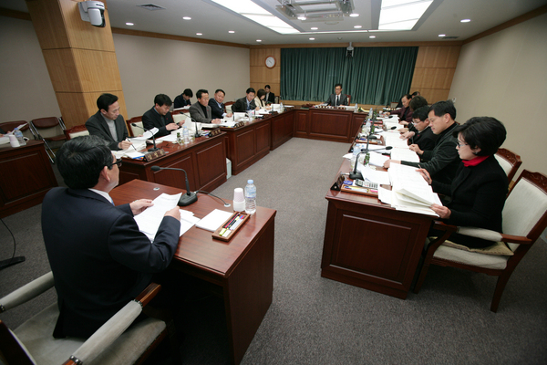 제183회 정례회 예산결산위원회 활동