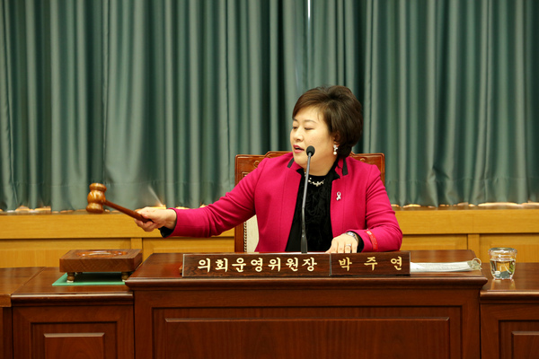 폐회중 의회운영위원회 활동