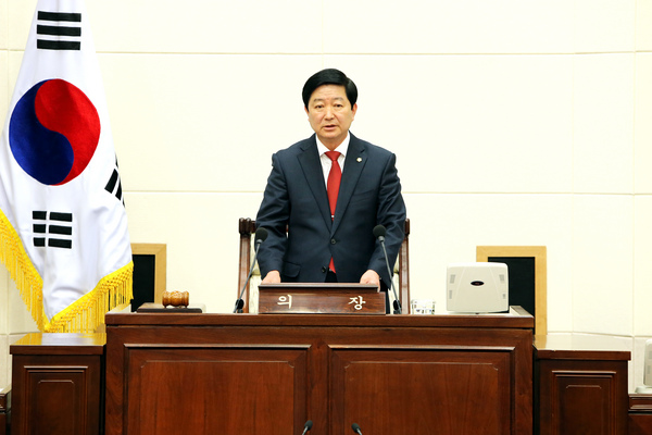 제185회 임시회 개회식