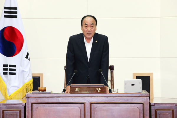 제187회 임시회 개회식