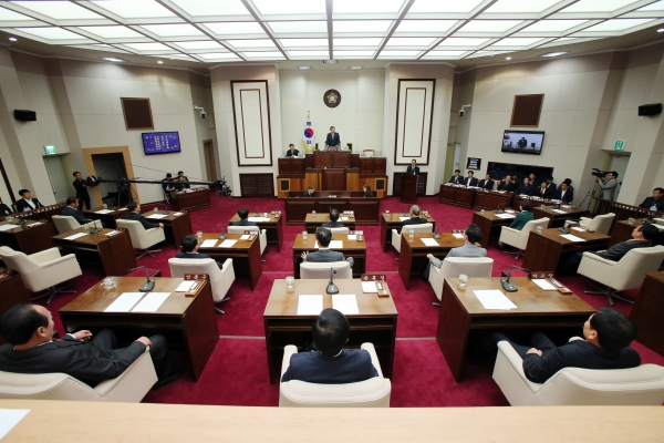 제191회 임시회 개회식