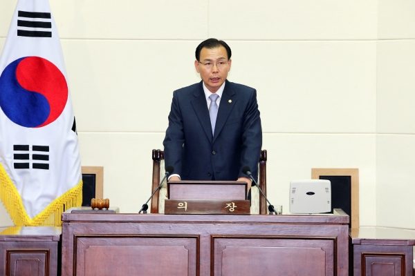 제191회 임시회 개회식