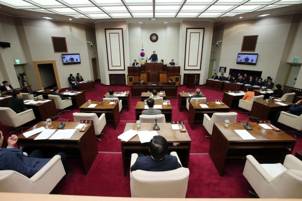 제192회 정례회 제2차 본회의 활동