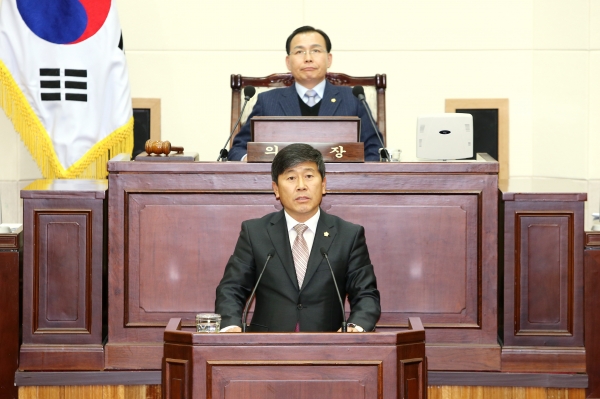 제192회 정례회 제3차 본회의 활동