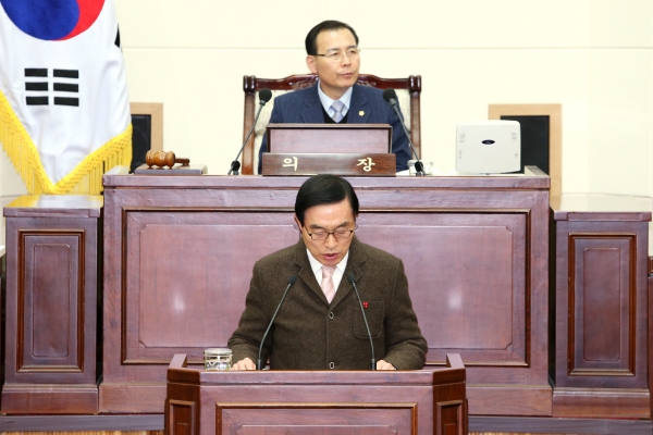 제192회 정례회 제3차 본회의 활동