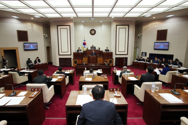제192회 정례회 제3차 본회의 활동