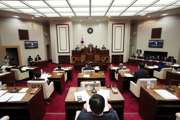 제192회 정례회 제3차 본회의 활동