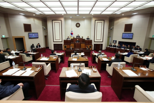 제192회 정례회 제3차 본회의 활동