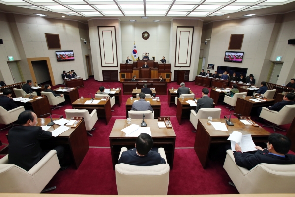 제193회 구미시의회 임시회 제1차 본회의 활동