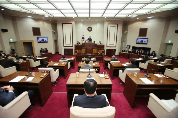 제194회 임시회 제1차 본회의 활동