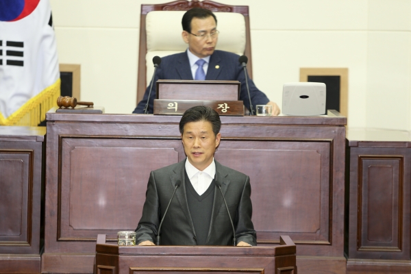제195회 임시회 제1차 본회의 활동