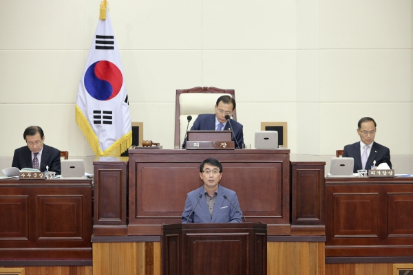 제195회 임시회 제2차 본회의 활동