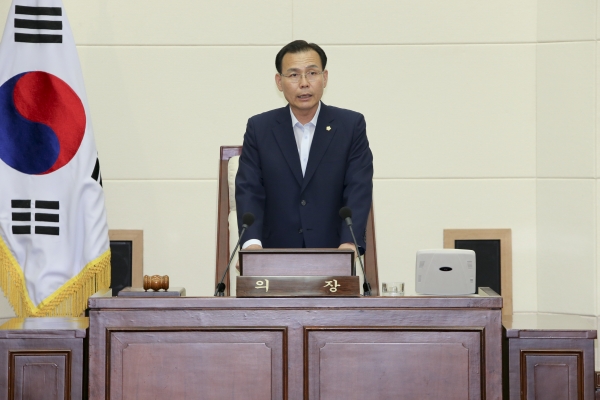 제196회 임시회 개회식