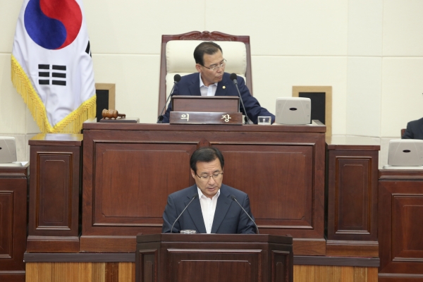 제196회 임시회 제1차 본회의 활동