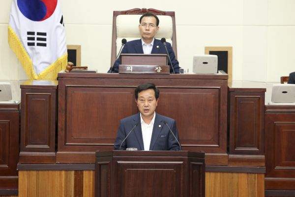제196회 임시회 제1차 본회의 활동