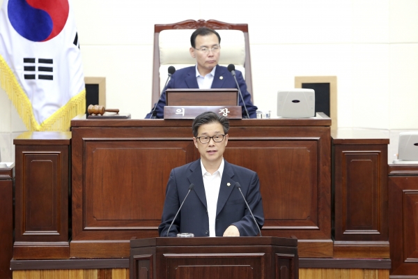 제196회 임시회 제1차 본회의 활동
