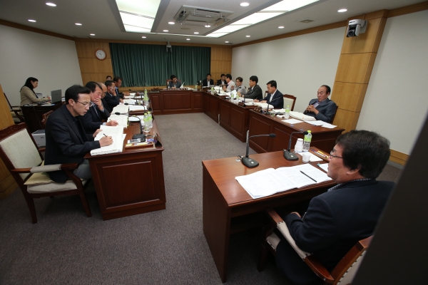 제196회 임시회시 산업건설위원회 활동