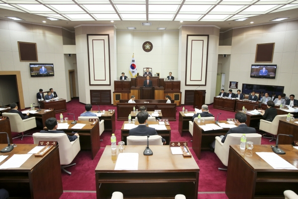 제196회 임시회 제2차 본회의 활동