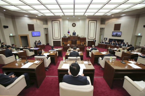 제197회 구미시의회 제1차 정례회 개회식