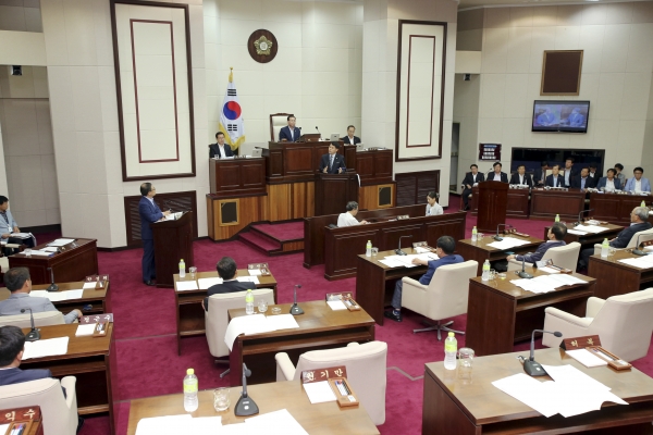 제197회 정례회 제2차 본회의 활동