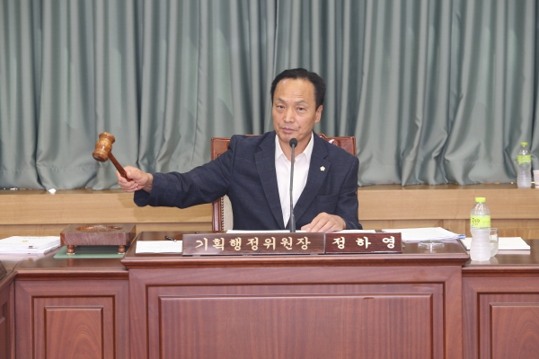 제198회 임시회시 기획행정위원회 활동