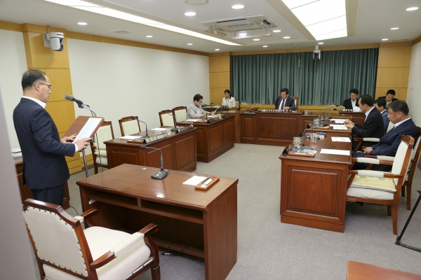폐회중 의회운영위원회 활동