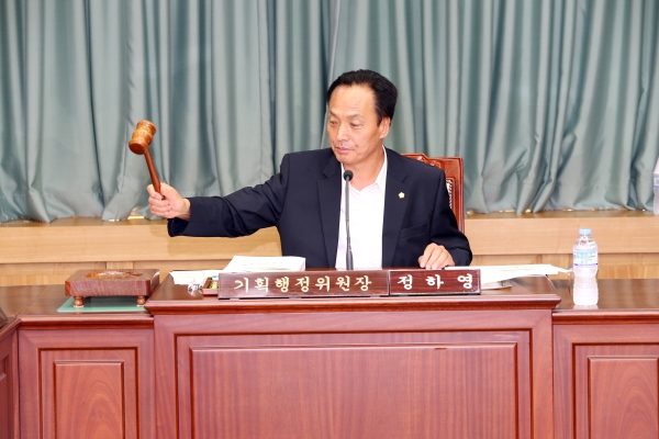 제189회 임시회 기획행정위원회 활동