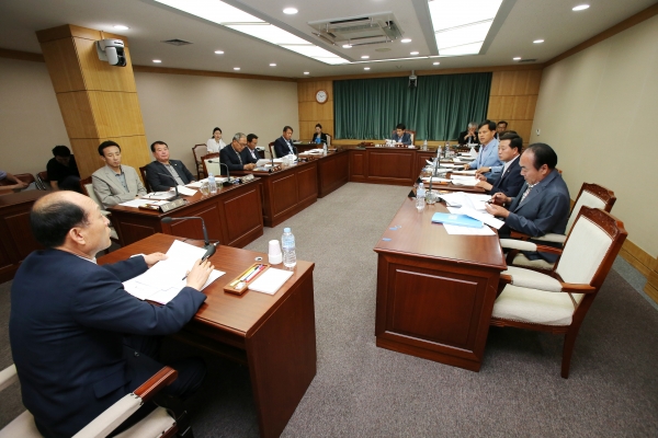 제189회 임시회 산업건설위원회 활동